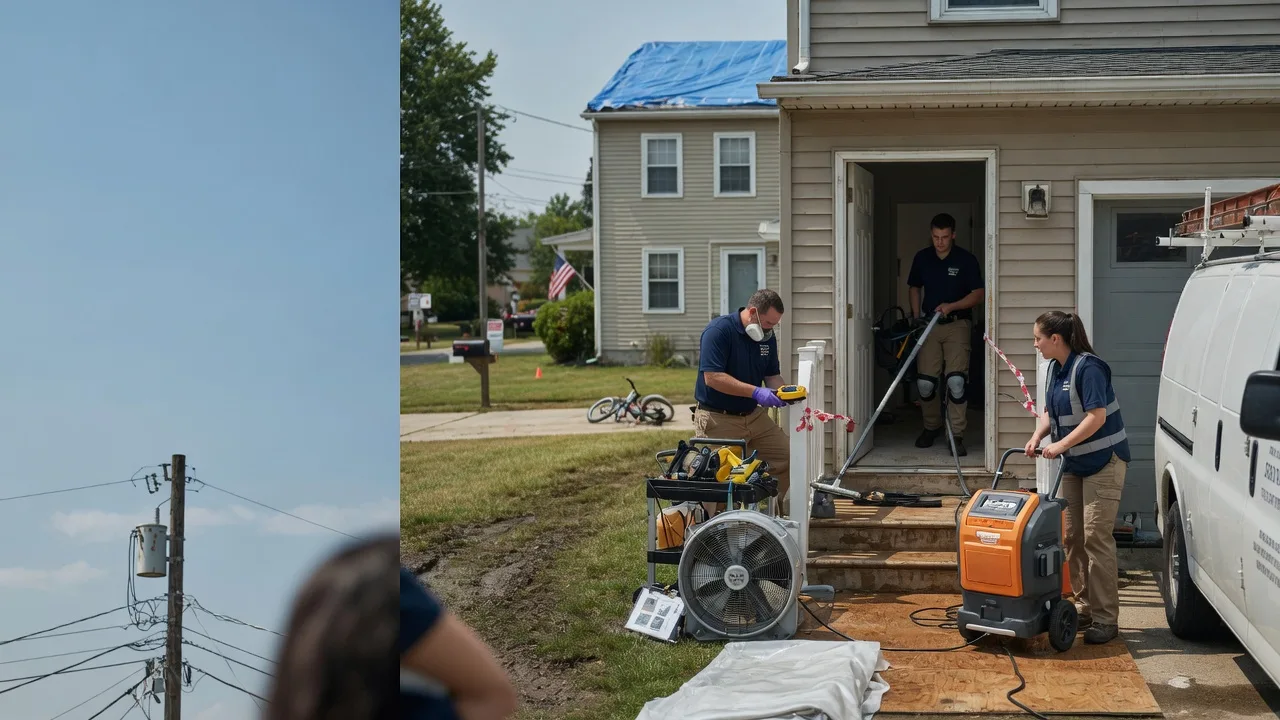 Water Damage Repair in Wysox, PA near me